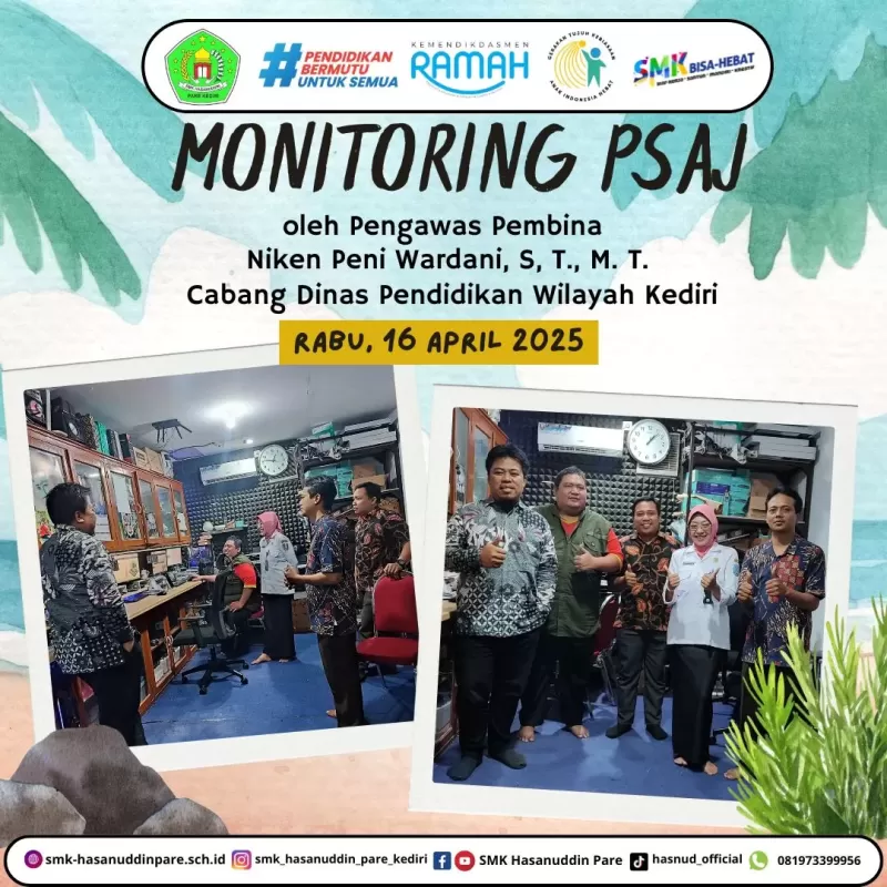 Monitoring Penilaian Sumatif Akhir Jenjang (PSAJ)