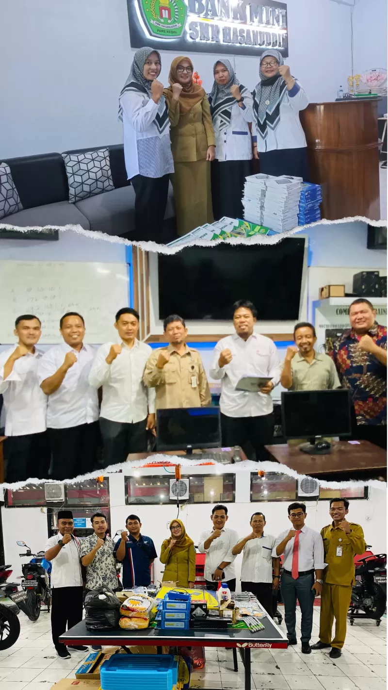 SMK Hasanuddin Pare Gelar Verifikasi Tempat Uji Kompetensi Keahlian