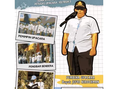 Upacara Bendera Petugas XII TBSM 3